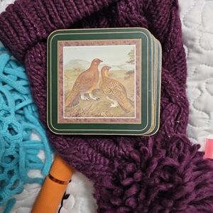 Pimpernel Bird Coasters